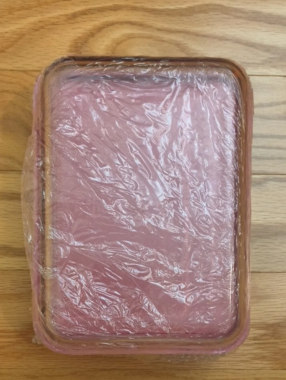 Pyrex Simply Store Pink Glass Food Storage Set - 4pc NWT